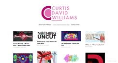 Desktop Screenshot of curtisdavidwilliams.com